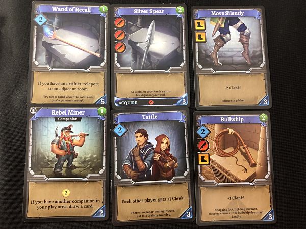 Clank! Card Icons