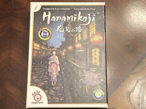 Hanamikoji Board Game for couples from Deep Water Games