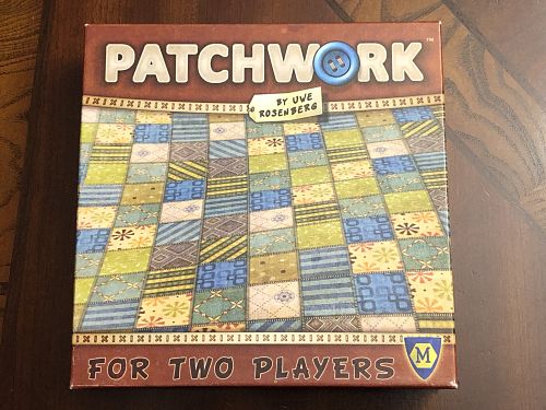 Patchwork Board Game for couples