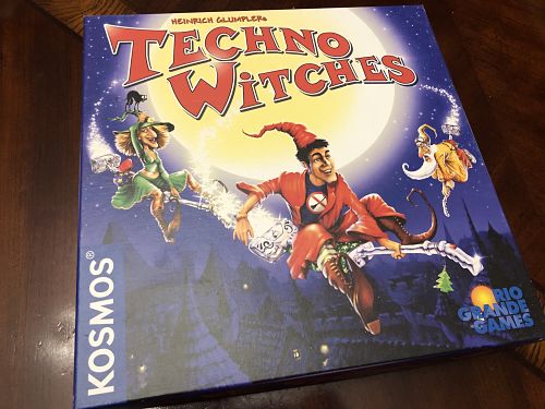 Techno Witches Halloween Board Game