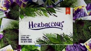 Herbaceous Board Game Cards and Box