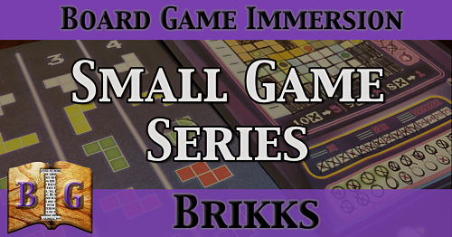 Small Game Series Brikks