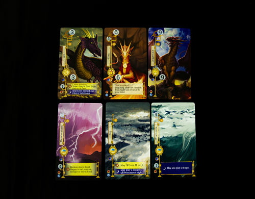 Dragon and Storm Cards