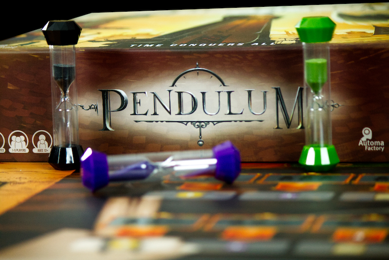 Pendulum Board Game Box and Timers Stonemaier Games